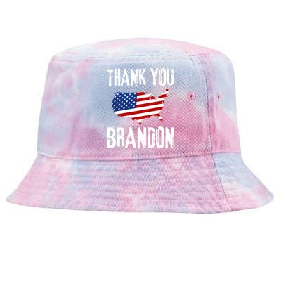 FJB Thank You Brandon Funny Meme Tie-Dyed Bucket Hat