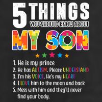 Five Things You Should Know About My Son Autism Tumbler
