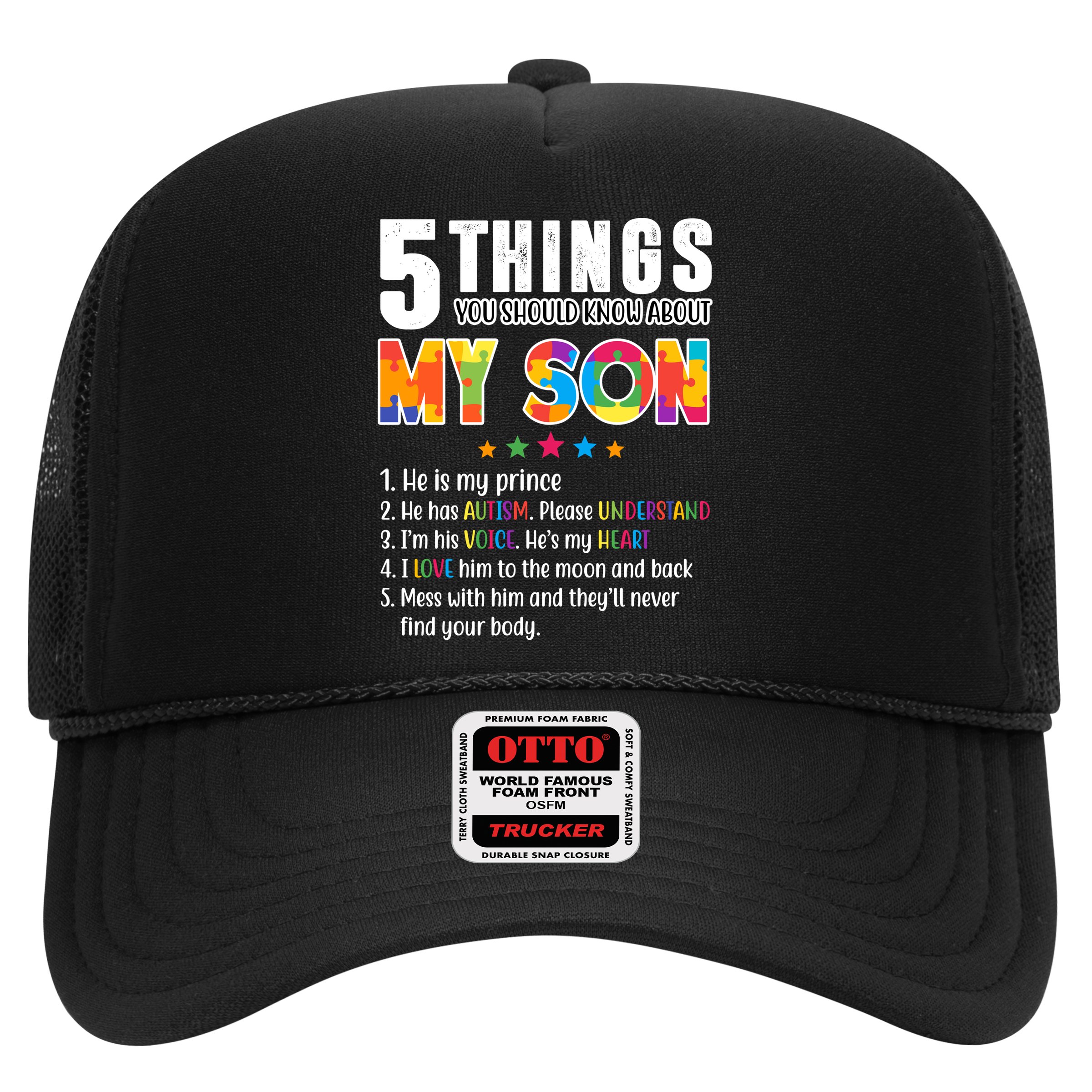 Five Things You Should Know About My Son Autism Hat
