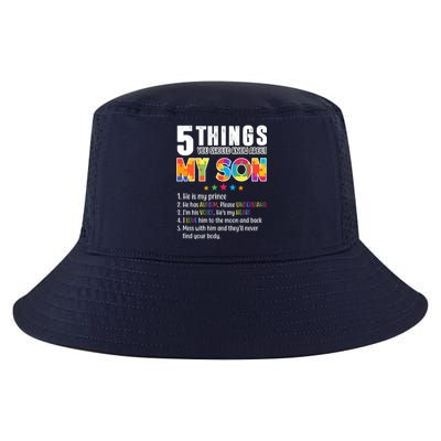 Five Things You Should Know About My Son Autism Cool Comfort Performance Bucket Hat