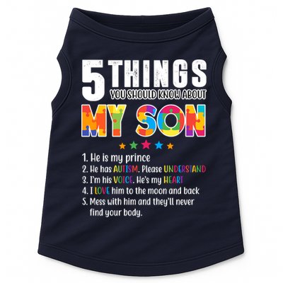 Five Things You Should Know About My Son Autism Doggie Tank