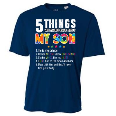 Five Things You Should Know About My Son Autism Cooling Performance Crew T-Shirt