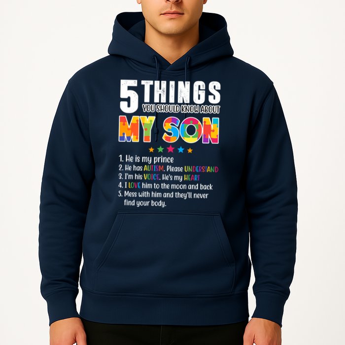 Five Things You Should Know About My Son Autism Hoodie
