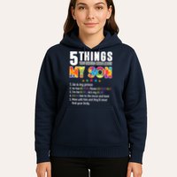 Five Things You Should Know About My Son Autism Hoodie