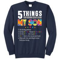 Five Things You Should Know About My Son Autism Sweatshirt