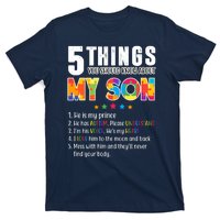 Five Things You Should Know About My Son Autism T-Shirt