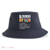 Five Things You Should Know About My Son Autism Sustainable Bucket Hat