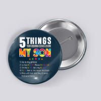 Five Things You Should Know About My Son Autism Button