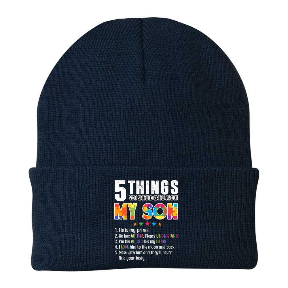 Five Things You Should Know About My Son Autism Beanie
