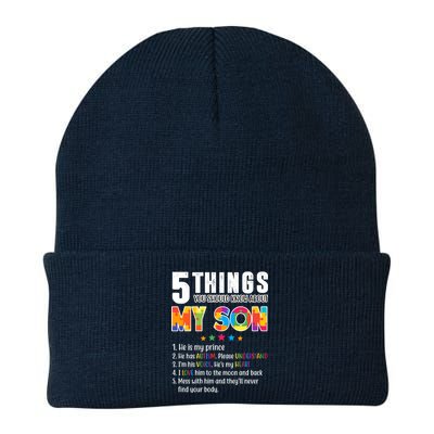 Five Things You Should Know About My Son Autism Knit Cap Winter Beanie