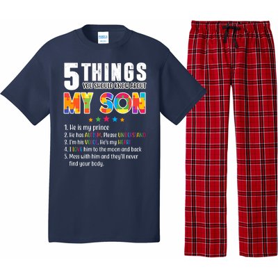 Five Things You Should Know About My Son Autism Pajama Set