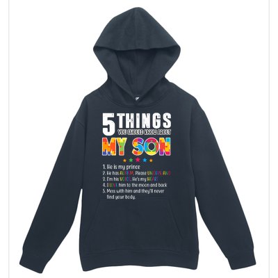 Five Things You Should Know About My Son Autism Urban Pullover Hoodie