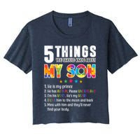 Five Things You Should Know About My Son Autism Crop Top