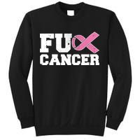 FU Cancer Funny Breast Cancer Awareness Sweatshirt