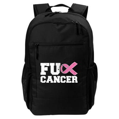 FU Cancer Funny Breast Cancer Awareness Backpack