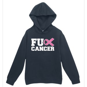 FU Cancer Funny Breast Cancer Awareness Urban Pullover Hoodie