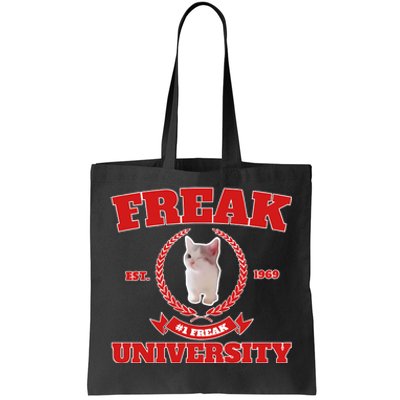 Freak University #1 Freak Cat Est 1969 Tote Bag