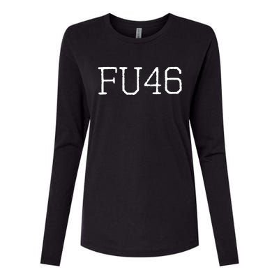 FU46 Anti Joe Biden Womens Cotton Relaxed Long Sleeve T-Shirt