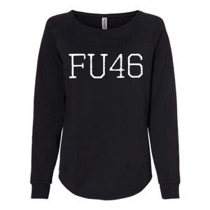 FU46 Anti Joe Biden Womens California Wash Sweatshirt