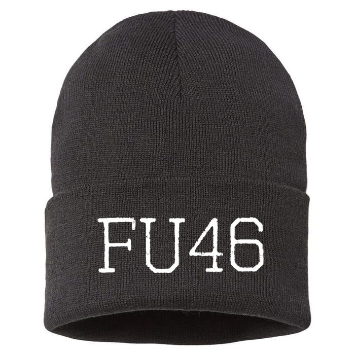 FU46 Anti Joe Biden Sustainable Knit Beanie