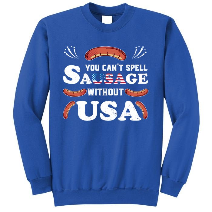 Funny Usa 4th Of July Sausage Bbq Family Outfit Costume Gift Sweatshirt