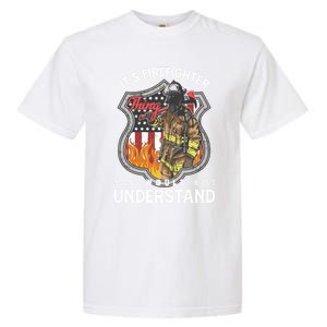 Firefighter Usa American Flag Fire Departt Rescue Hero Gift Garment-Dyed Heavyweight T-Shirt