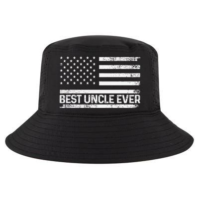 Funny Uncle Art For Uncle Best Uncle Ever US Flag Lover Cool Comfort Performance Bucket Hat