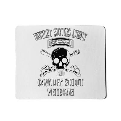 Funny U.S. Army Cavalry Scout Veteran Mousepad