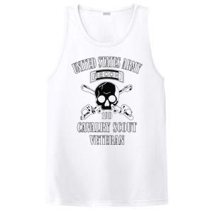 Funny U.S. Army Cavalry Scout Veteran PosiCharge Competitor Tank