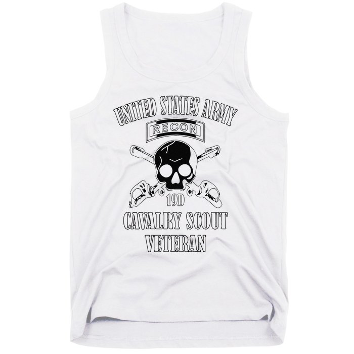 Funny U.S. Army Cavalry Scout Veteran Tank Top