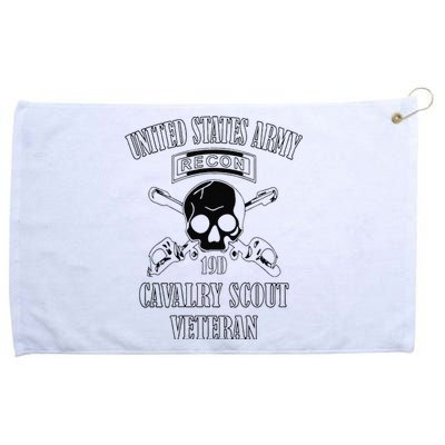 Funny U.S. Army Cavalry Scout Veteran Grommeted Golf Towel