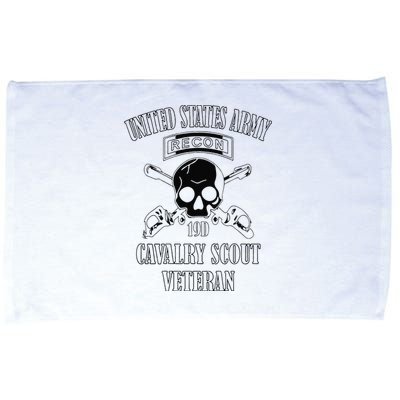 Funny U.S. Army Cavalry Scout Veteran Microfiber Hand Towel