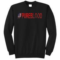 Free USA American Flag #PUREBLOOD Pure Blood Sweatshirt