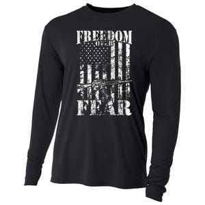 Freedom USA America ConstitutionUnited States Of America Cooling Performance Long Sleeve Crew