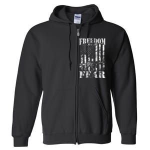 Freedom USA America ConstitutionUnited States Of America Full Zip Hoodie