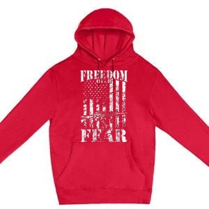 Freedom USA America ConstitutionUnited States Of America Premium Pullover Hoodie