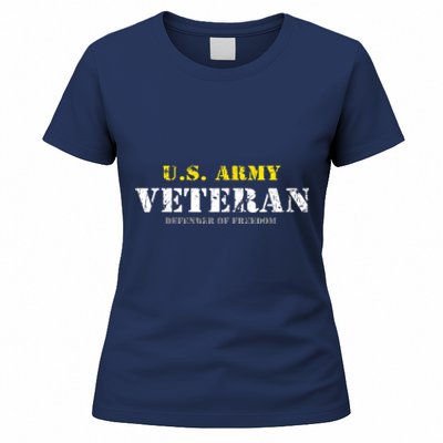 Funny U.S. Army Proud Army Veteran Vintage Gift Women's T-Shirt