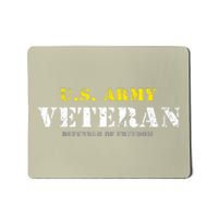 Funny U.S. Army Proud Army Veteran Vintage Gift Mousepad