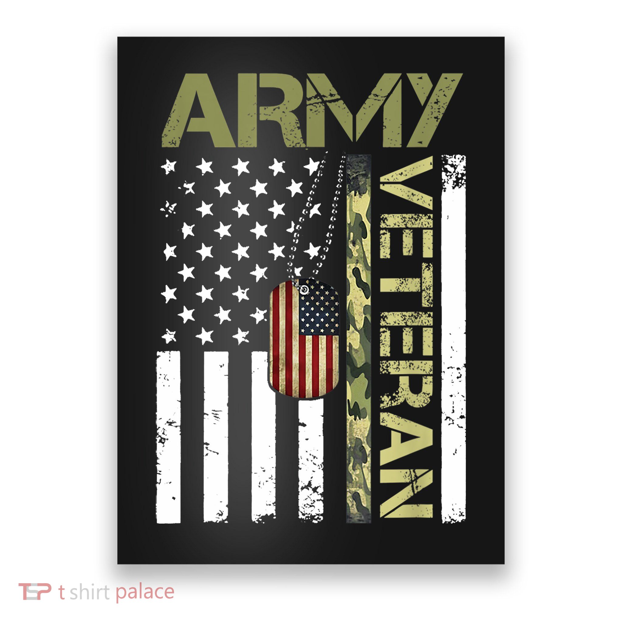 Funny U.S. Army Proud Gift Army Veteran Great Gift United States Army Gift Poster
