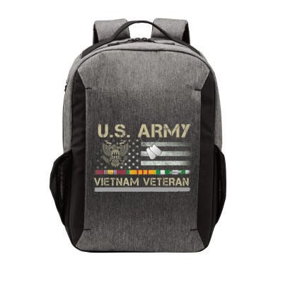 Funny US Army Vietnam Veteran USA Flag A Great Gift For Veteran Vietnam Army Vector Backpack