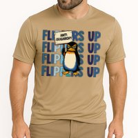 Flippers Up Anti Oligarchy Penguins 8647 Protect Facism Cooling Performance Crew T-Shirt