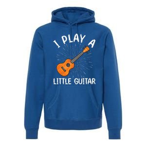 Funny Ukulele Art For Guitar Ukulele Player Premium Hoodie