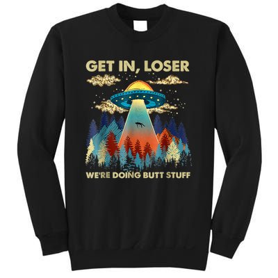 Funny UFO Alien Abduction Sweatshirt