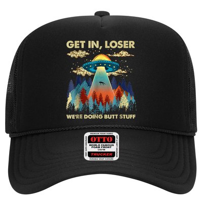 Funny UFO Alien Abduction Trucker Hat