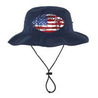 Football USA American Flag Vintage Gift Legacy Cool Fit Booney Bucket Hat