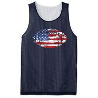 Football USA American Flag Vintage Gift Mesh Reversible Basketball Jersey Tank