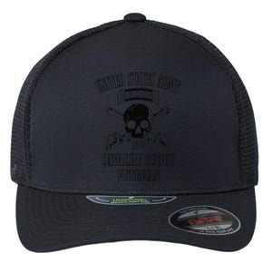 Funny U.S. Army Cavalry Scout Veteran Flexfit Unipanel Trucker Cap