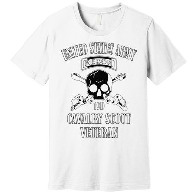 Funny U.S. Army Cavalry Scout Veteran Premium T-Shirt