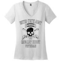 Funny U.S. Army Cavalry Scout Veteran Women's V-Neck T-Shirt