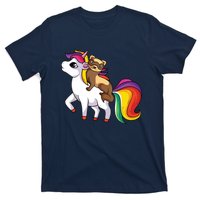 Ferret Unicorn Animal Lover T-Shirt